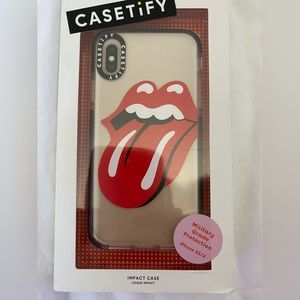 Casetify Rolling Stones iPhone X/XS case
